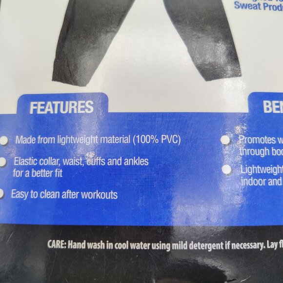 Unisex Sauna Suit Weight Loss & Workout PRO Strength Lightweight Material L/XL - Picture 8 of 10